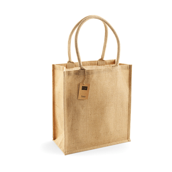 Boutique jute shopping bag